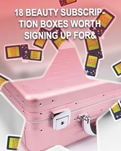 Make up box pink